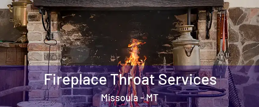  Fireplace Throat Services Missoula - MT
