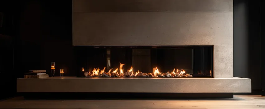 Gas Fireplace Ember Bed Design Services in Missoula, Montana