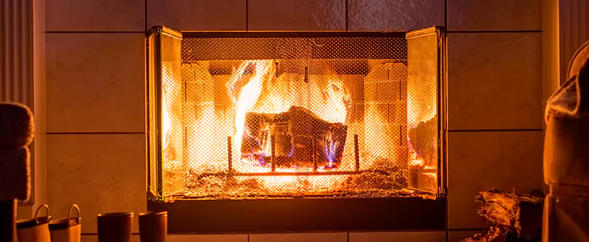 Mendota Hearth Landscape Fireplace Installation in Missoula, Montana