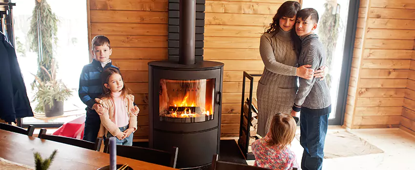 Morso Cast Iron Fireplace Insert Installation in Missoula, Montana