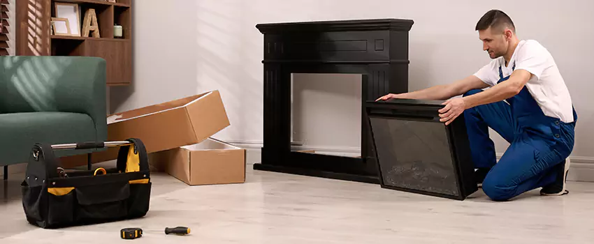 Old Rusted Metal Fireplace Repair And Replacement in Missoula, MT