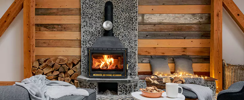 Thelin Hearth Products Direct Vent Gas Stove Fireplace Inspection in Missoula, Montana
